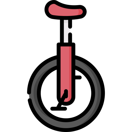 一輪車 Special Lineal color icon