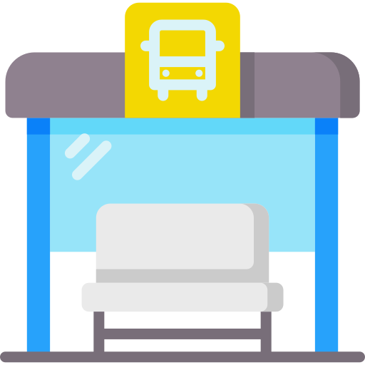 Bus stop Special Flat icon