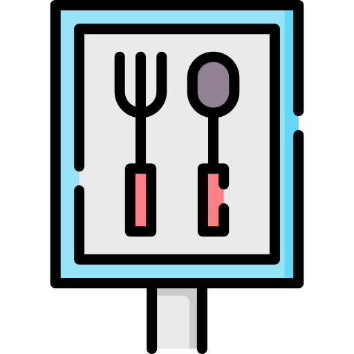 restaurante Special Lineal color icono