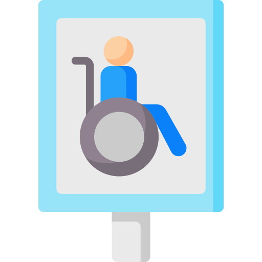 disabilità Special Flat icona