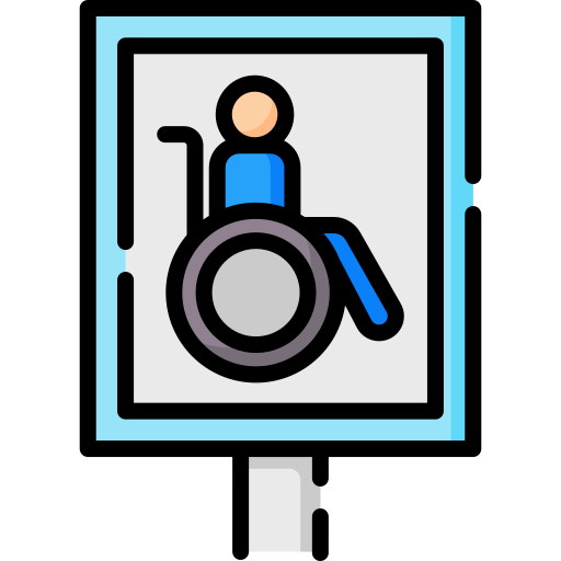 discapacidad Special Lineal color icono