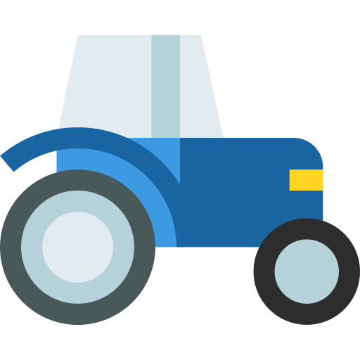 Tractor Basic Straight Flat icon