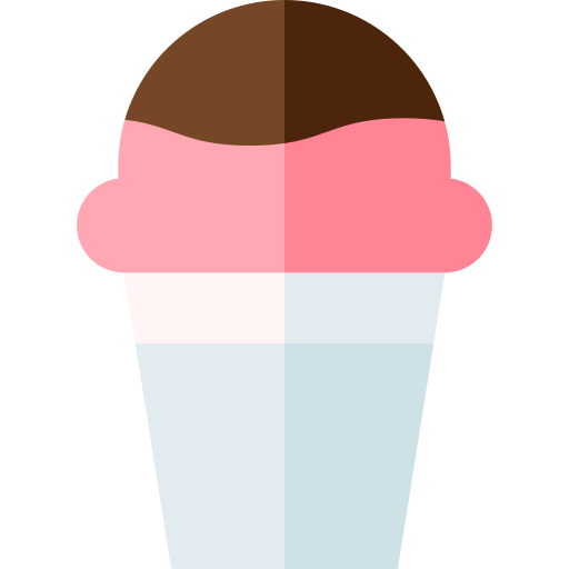 Icecream Basic Straight Flat icon