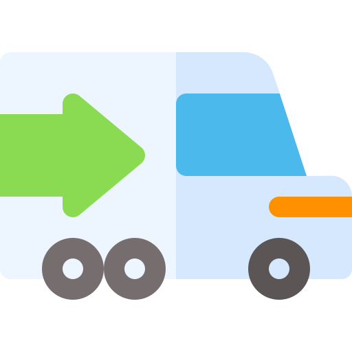 Fast delivery Basic Rounded Flat icon