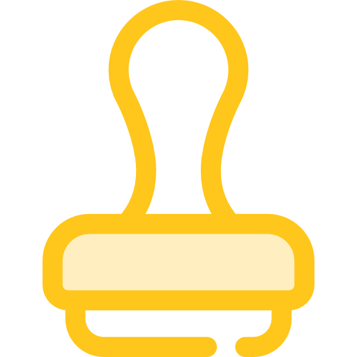 stempel Monochrome Yellow icon