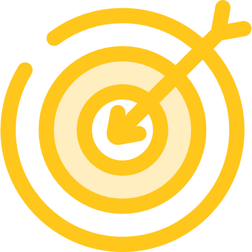표적 Monochrome Yellow icon