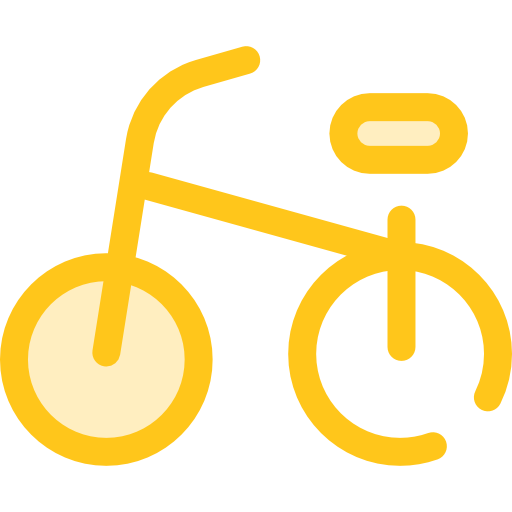 자전거 Monochrome Yellow icon