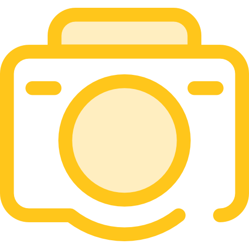 fotocamera Monochrome Yellow icoon
