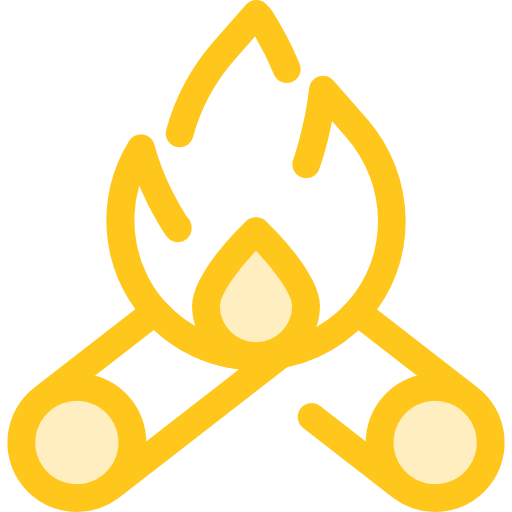 hoguera Monochrome Yellow icono