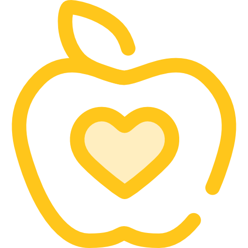 jabłko Monochrome Yellow ikona