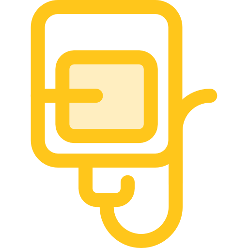 주입 Monochrome Yellow icon