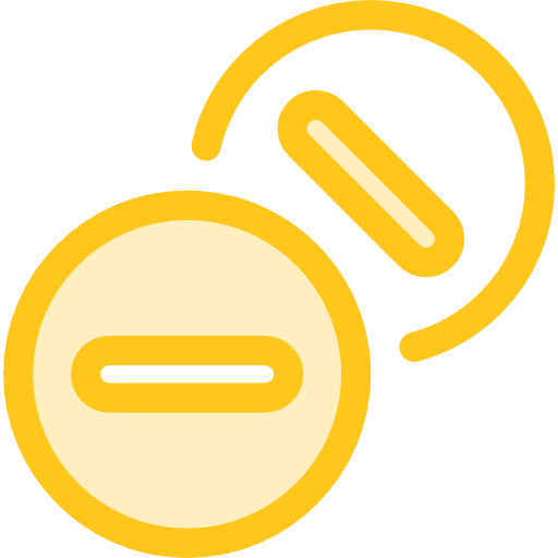 pilules Monochrome Yellow Icône