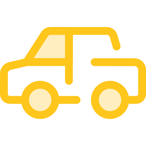 samochód Monochrome Yellow ikona