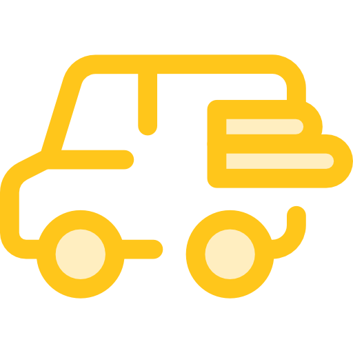 furgone Monochrome Yellow icona