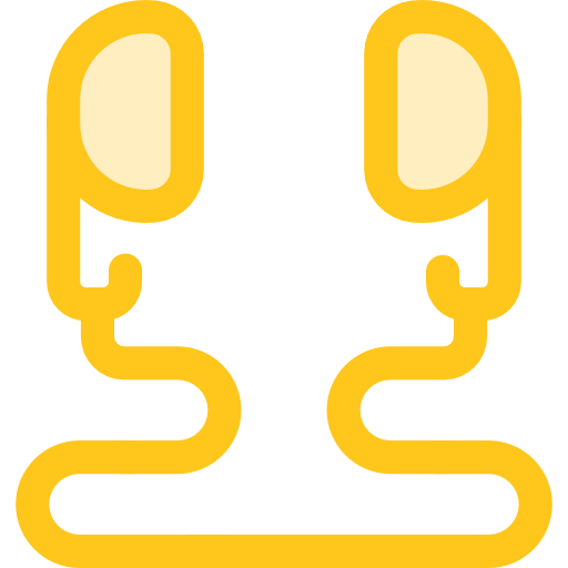 auricolari Monochrome Yellow icona