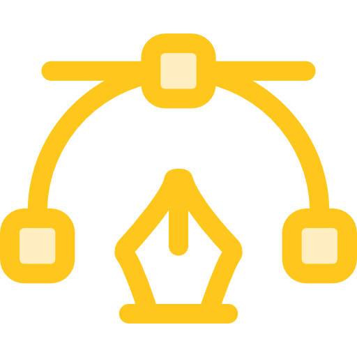 vector Monochrome Yellow icono
