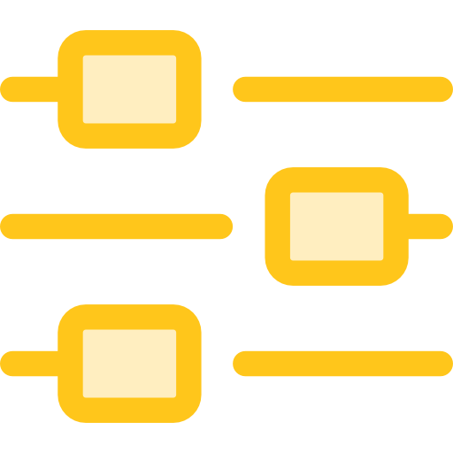 poziomy Monochrome Yellow ikona