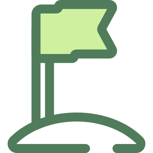 Флаг Monochrome Green иконка
