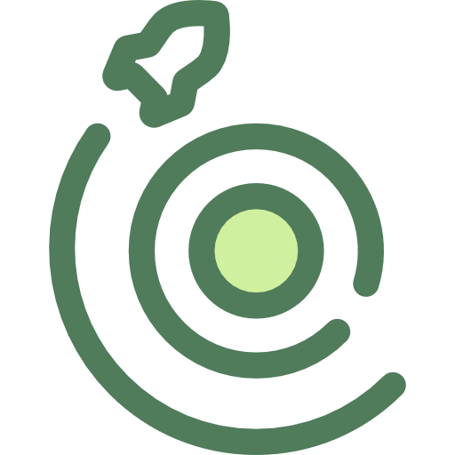astronave Monochrome Green icono