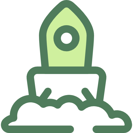 astronave Monochrome Green icono