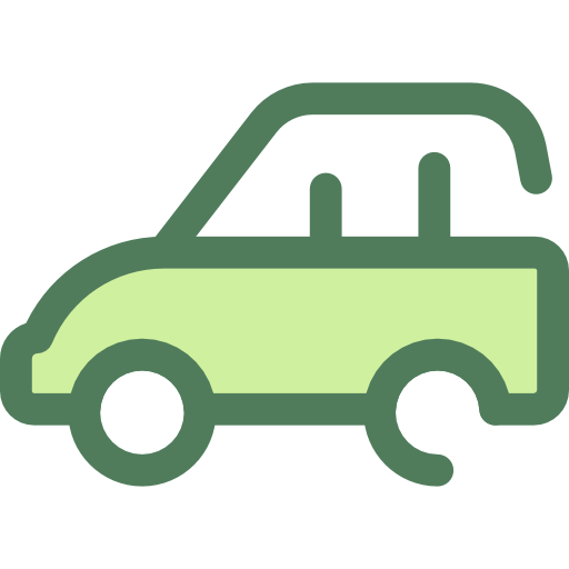 車 Monochrome Green icon