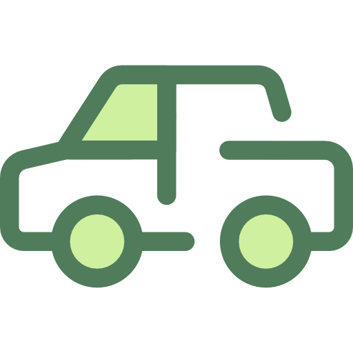 coche Monochrome Green icono