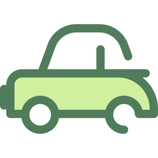 Car Monochrome Green icon