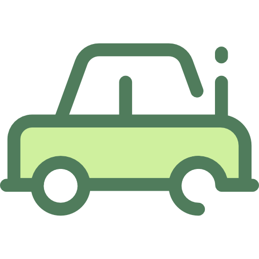samochód Monochrome Green ikona