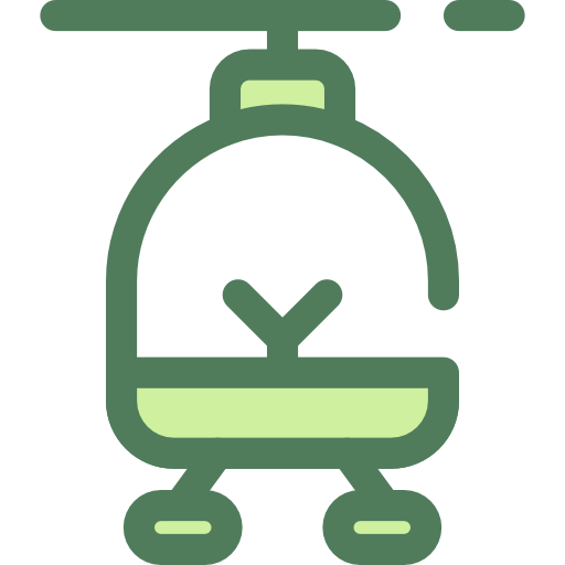 Śmigłowiec Monochrome Green ikona