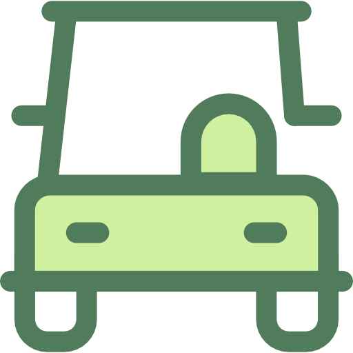 voiture Monochrome Green Icône