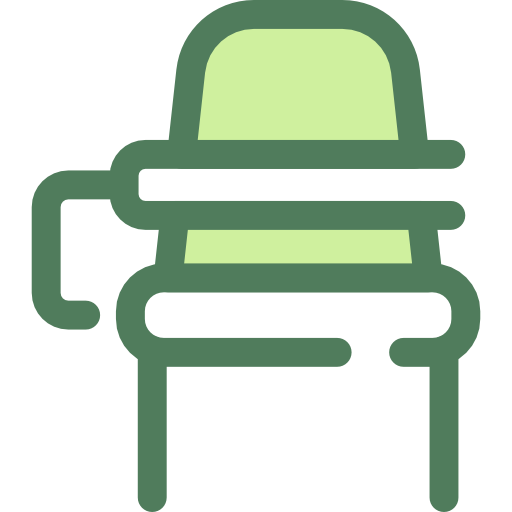 Desk chair Monochrome Green icon
