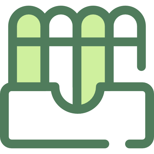 Folders Monochrome Green icon