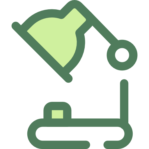 bureaulamp Monochrome Green icoon