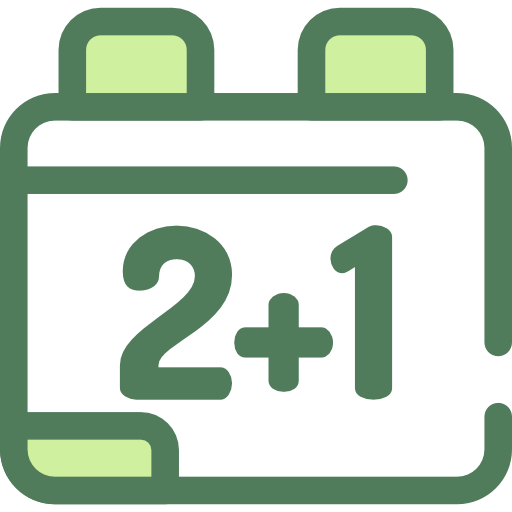 matematyka Monochrome Green ikona