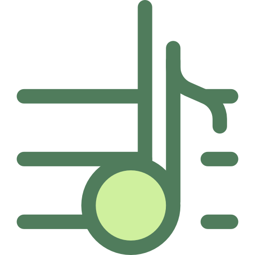 Pentagram Monochrome Green icon