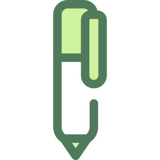 bolígrafo Monochrome Green icono