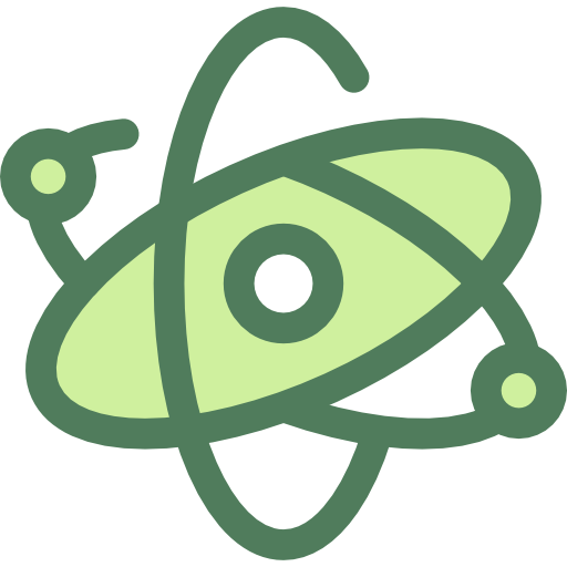 atom Monochrome Green ikona