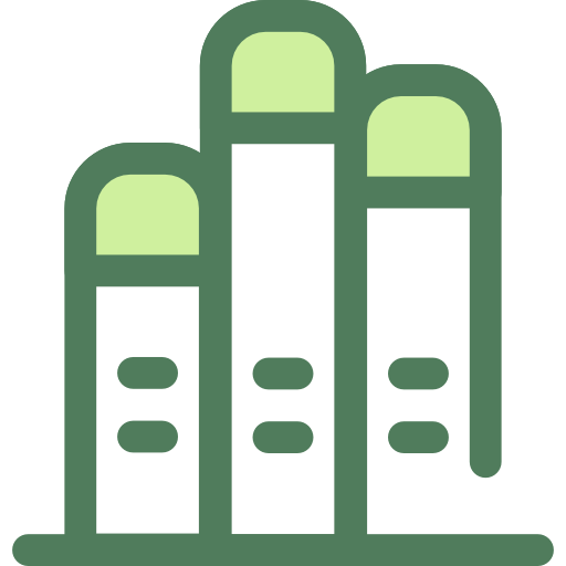 폴더 Monochrome Green icon