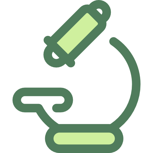 mikroskop Monochrome Green ikona