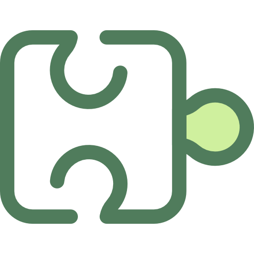 puzzle Monochrome Green ikona