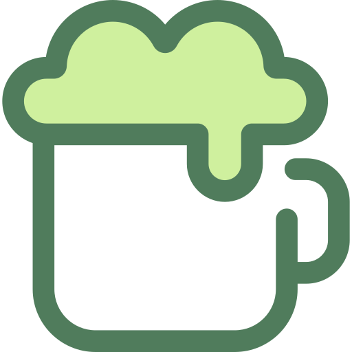 맥주 Monochrome Green icon