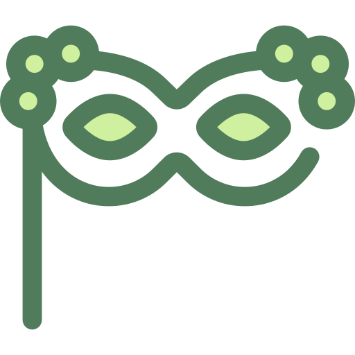 マスク Monochrome Green icon