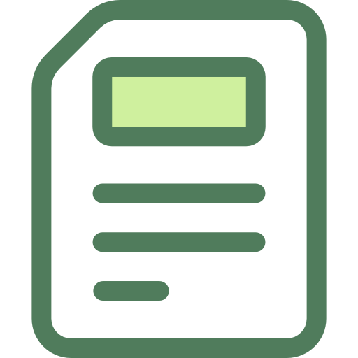archivo Monochrome Green icono