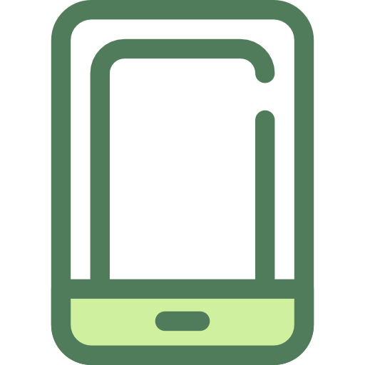teléfono inteligente Monochrome Green icono