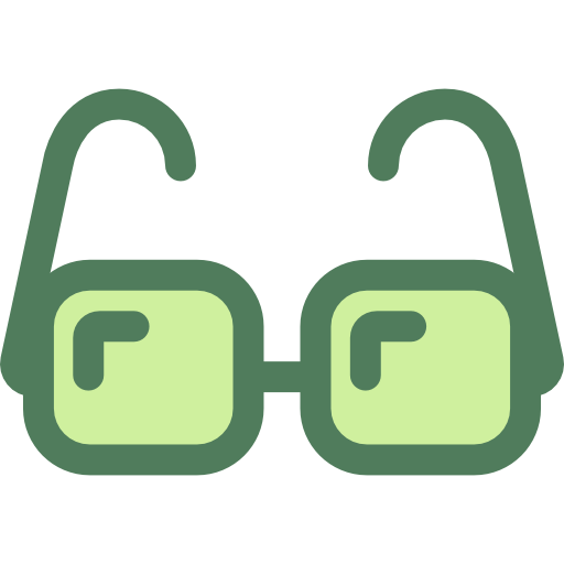 bril Monochrome Green icoon