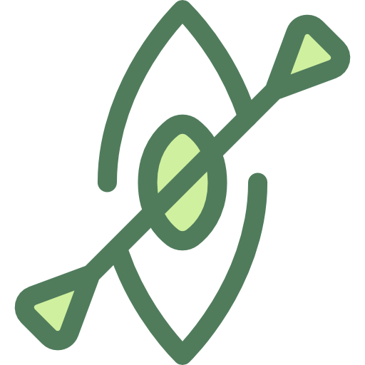 kajak Monochrome Green icoon