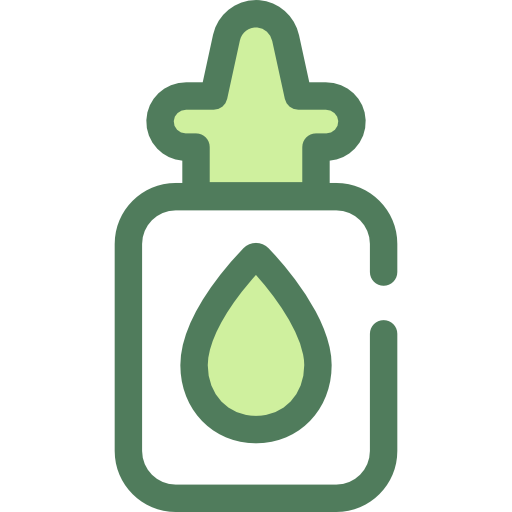 Drops Monochrome Green icon