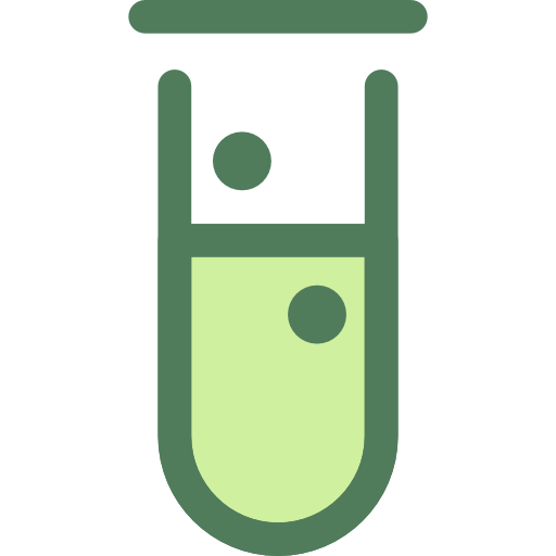 시험관 Monochrome Green icon