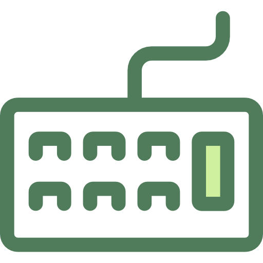 teclado Monochrome Green icono