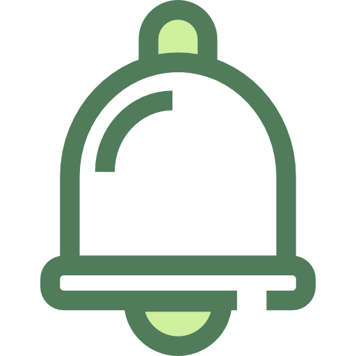 Колокол Monochrome Green иконка